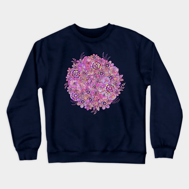 Flowers planet Crewneck Sweatshirt by worldion